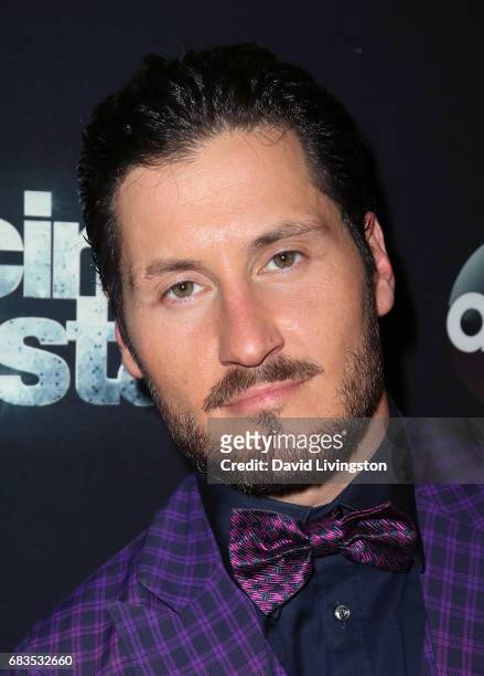 Dancer Valentin Chmerkovskiy attends "Dancing with the Stars" Season 24 at CBS Televison City on May 15, 2017 in Los Angeles, California.