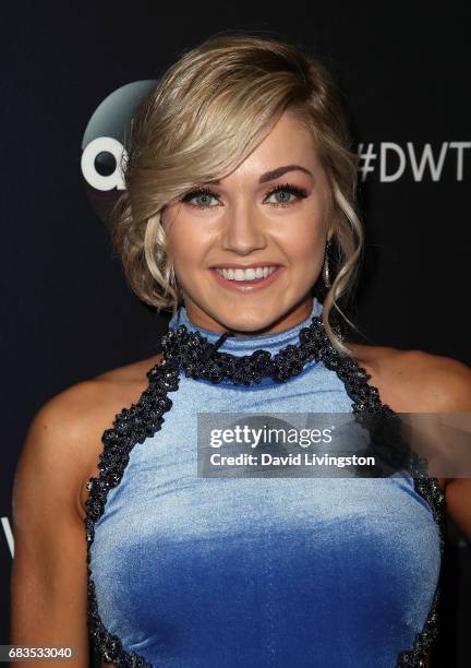 Dancer Lindsay Arnold attends "Dancing with the Stars" Season 24 at CBS Televison City on May 15, 2017 in Los Angeles, California.