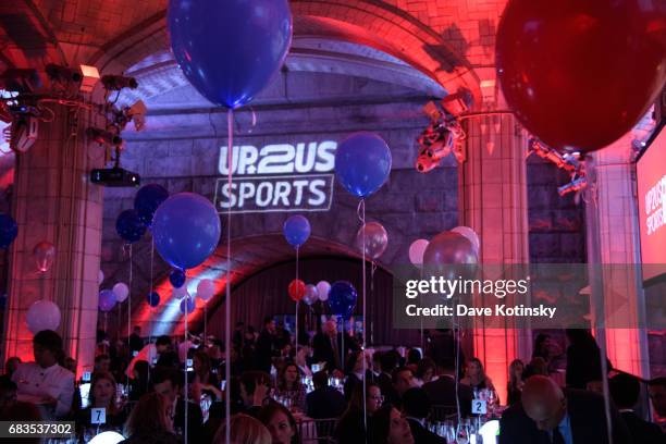 Atmosphere at the Up2Us Sports Gala 2017 at Guastavino's on May 15, 2017 in New York City.