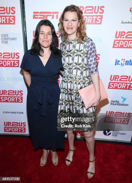 Sandra Bernhard attends the Up2Us Sports Gala 2017 at Guastavino's on May 15, 2017 in New York City.