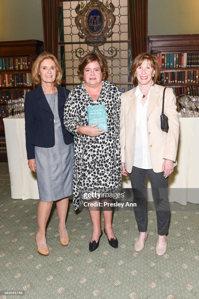 Audrey Gruss' Hope for Depression Research Foundation Dinner with Author Daphne Merkin