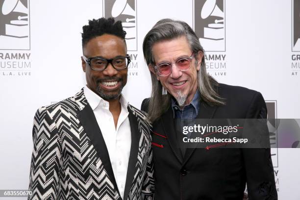 Billy Porter and Executive Director of the GRAMMY Museum Scott Goldman at The Drop: Billy Porter at The GRAMMY Museum on May 15, 2017 in Los Angeles,...