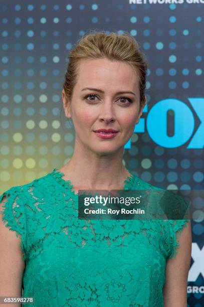 Amy Acker attends the 2017 FOX Upfront at Wollman Rink, Central Park on May 15, 2017 in New York City.