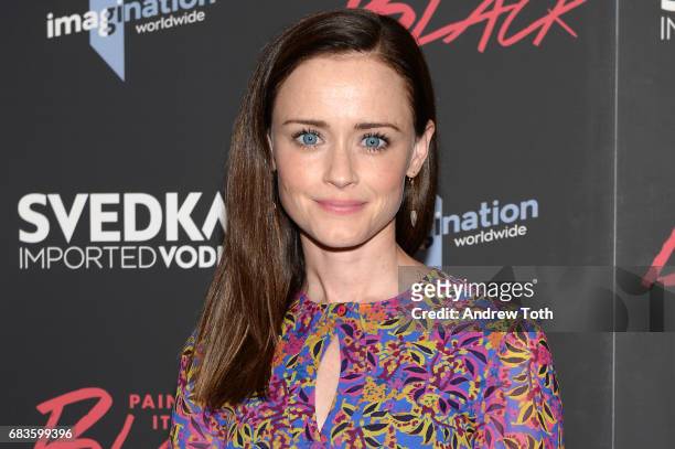 Alexis Bledel attends the "Paint It Black" New York premiere at The Museum of Modern Art on May 15, 2017 in New York City.