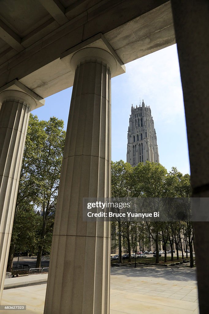 View of the Riverside Church tower