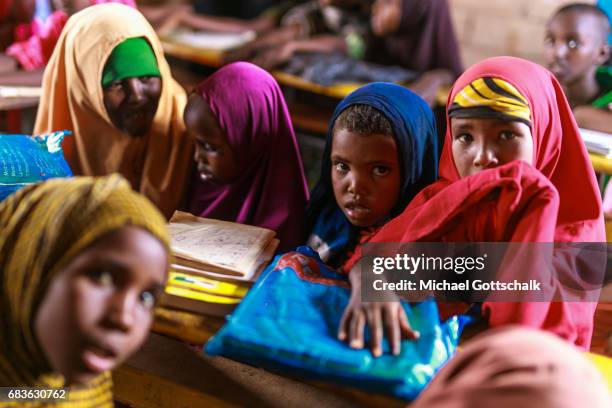 Waaf Dhuung, Ethiopia Students of a primary school in a village in the Somali region of Ethiopia, where Pastorale settled because of the persistent...