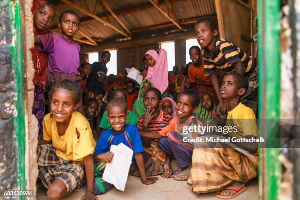 Waaf Dhuung, Ethiopia Students of a primary school in a village in the Somali region of Ethiopia, where Pastorale settled because of the persistent...