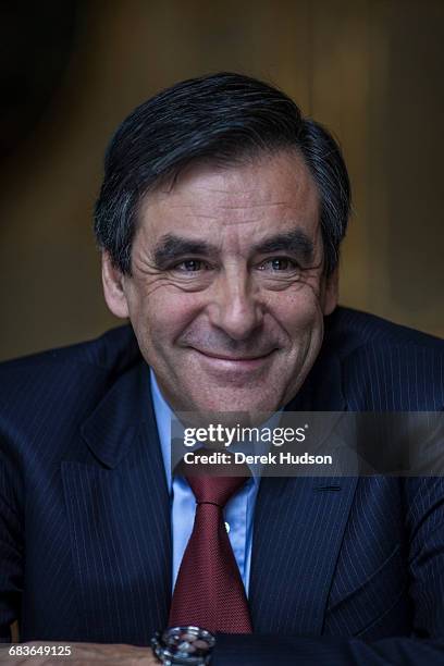 November 4th 2009: French Prime minister François Fillon photographed in his office as he gave an interview to journalists from 'Le Monde' in...