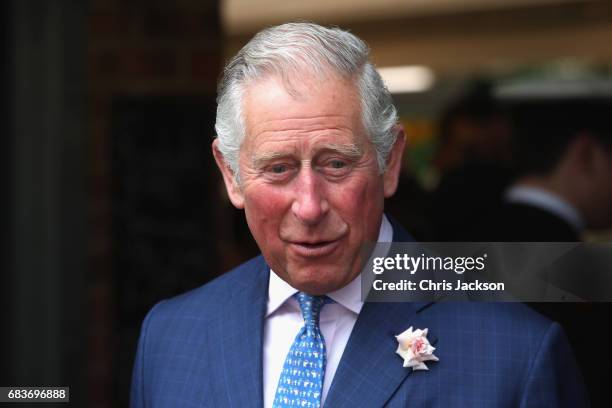 Prince Charles, Prince of Wales and Camilla, Duchess of Cornwall visit the historic Covered Market to sample produce and meet independent vendors at...