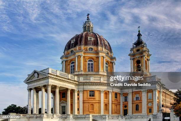 basilica of superga - turin church stock pictures, royalty-free photos & images