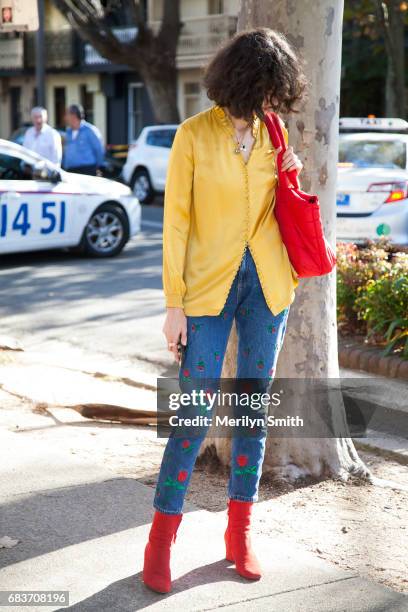 Stylist Chloe Hill during Mercedes-Benz Fashion Week Resort 18 Collections at Carriageworks on May 16, 2017 in Sydney, Australia.
