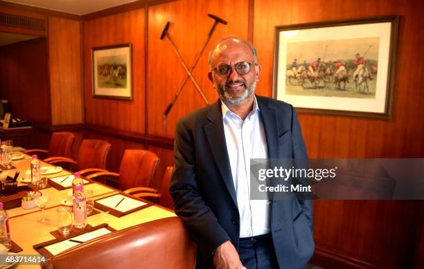 Shantanu Narayen, Chairman, President and CEO, Adobe, photographed during a roundtable media conference in Mumbai on May 3, 2017.