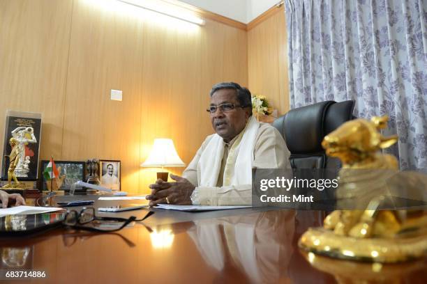 Karnataka Chief Minister K Siddaramaiah.