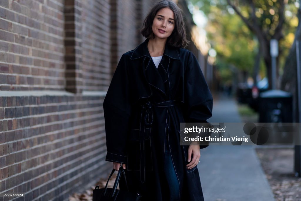 Street Style - Mercedes-Benz Fashion Week Australia 2017