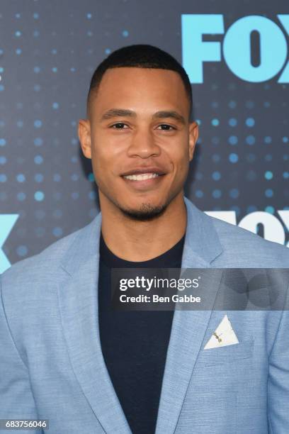 Actor Trai Byers attends the 2017 FOX Upfront at Wollman Rink on May 15, 2017 in New York City.