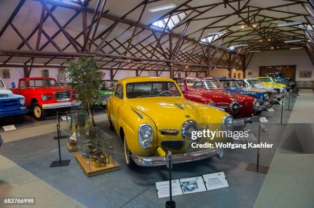 The Auto Museum Moncopulli with a collection of primarily Studebaker cars dating from the 40s, 50s and 60s near Puyehue in the Lake District of Chile.