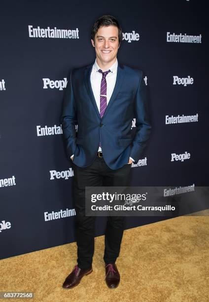 Actor James Mackay attends Entertainment Weekly & People New York Upfronts at 849 6th Ave on May 15, 2017 in New York City.