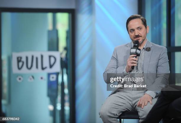 Author Ben Falcone attends Build Presents Falcone discussing his new book, "Being A Dad Is Weird: Lessons In Fatherhood From My Family To Yours" at...