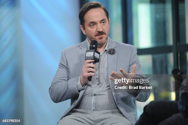 Author Ben Falcone attends Build Presents Falcone discussing his new book, "Being A Dad Is Weird: Lessons In Fatherhood From My Family To Yours" at...