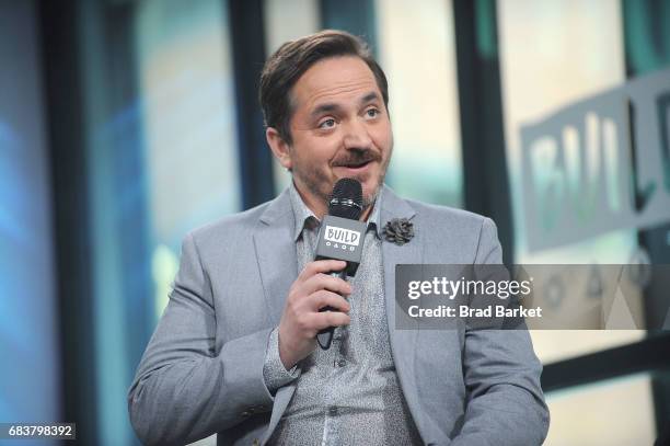 Author Ben Falcone attends Build Presents Falcone discussing his new book, "Being A Dad Is Weird: Lessons In Fatherhood From My Family To Yours" at...