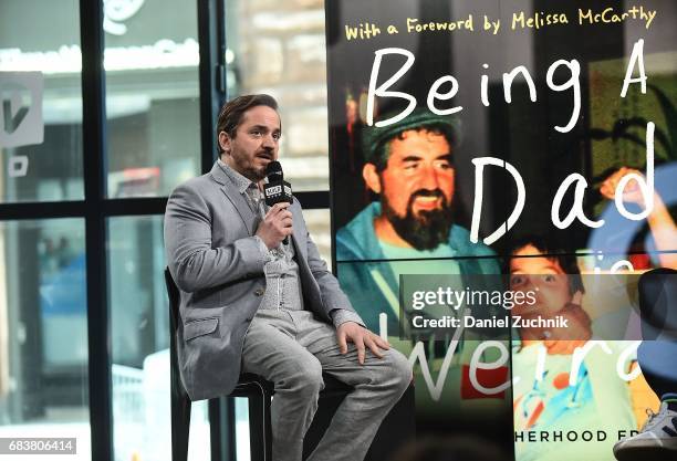 Ben Falcone attends the Build Series to discuss his new book, "Being A Dad Is Weird: Lessons In Fatherhood From My Family To Yours" at Build Studio...