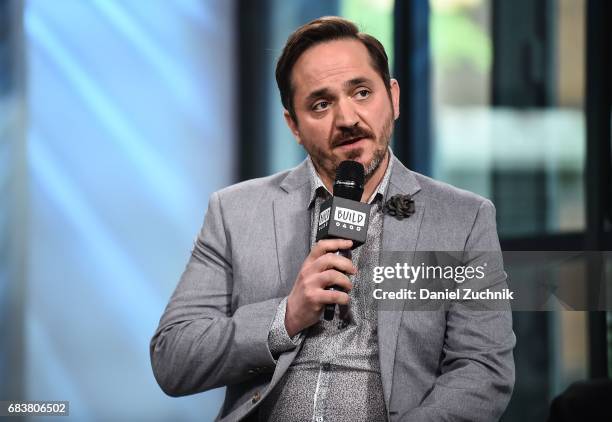 Ben Falcone attends the Build Series to discuss his new book, "Being A Dad Is Weird: Lessons In Fatherhood From My Family To Yours" at Build Studio...