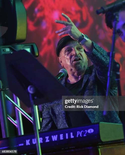 Rock & Roll Hall of Fame member Felix Cavaliere of The Rascals performs during Music Biz 2017 - Industry Jam 2 at the Renaissance Hotel on May 15,...