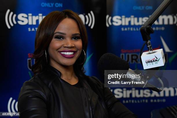 Legal analyst, former prosecutor and bestselling author Laura Coates launches show on SiriusXM at SiriusXM Studio on May 8, 2017 in Washington, DC.