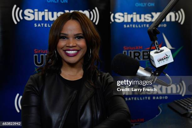 Legal analyst, former prosecutor and bestselling author Laura Coates launches show on SiriusXM at SiriusXM Studio on May 8, 2017 in Washington, DC.