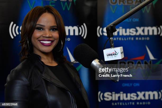 Legal analyst, former prosecutor and bestselling author Laura Coates launches show on SiriusXM at SiriusXM Studio on May 8, 2017 in Washington, DC.