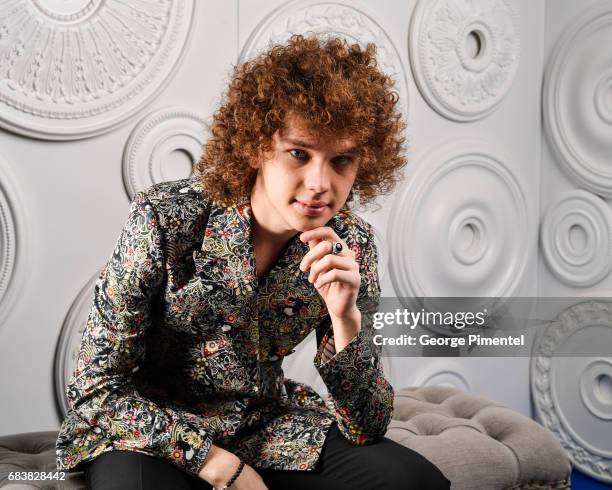 Francesco Yates poses in the E-Talk Portrait Studio at the 2017 Canadian Screen Awards at the Sony Centre For Performing Arts on March 12, 2017 in...