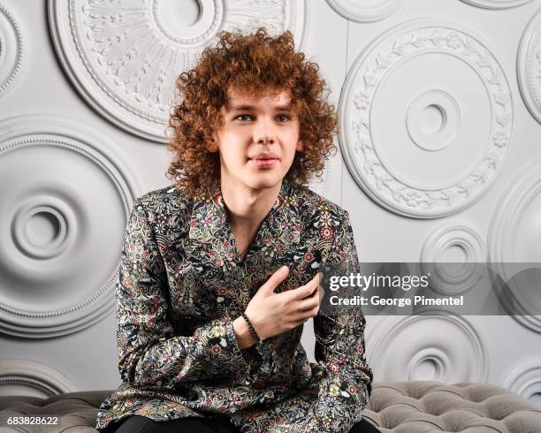 Francesco Yates poses in the E-Talk Portrait Studio at the 2017 Canadian Screen Awards at the Sony Centre For Performing Arts on March 12, 2017 in...