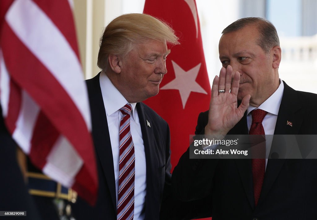 President Trump Hosts Turkey's President Erdogan At The White House