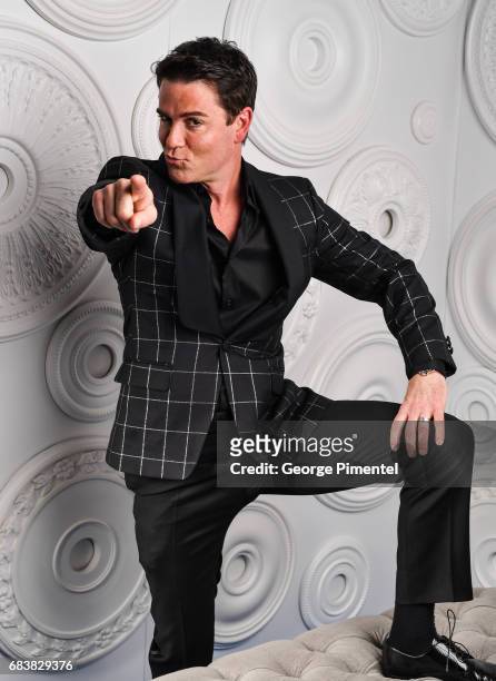 Yannick Bisson poses in the E-Talk Portrait Studio at the 2017 Canadian Screen Awards at the Sony Centre For Performing Arts on March 12, 2017 in...