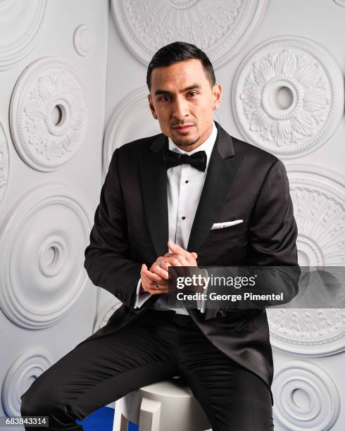 Michael Reventar poses in the E-Talk Portrait Studio at the 2017 Canadian Screen Awards at the Sony Centre For Performing Arts on March 12, 2017 in...