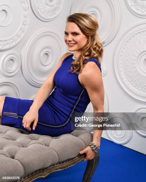 Michele Romanow poses in the E-Talk Portrait Studio at the 2017 Canadian Screen Awards at the Sony Centre For Performing Arts on March 12, 2017 in...