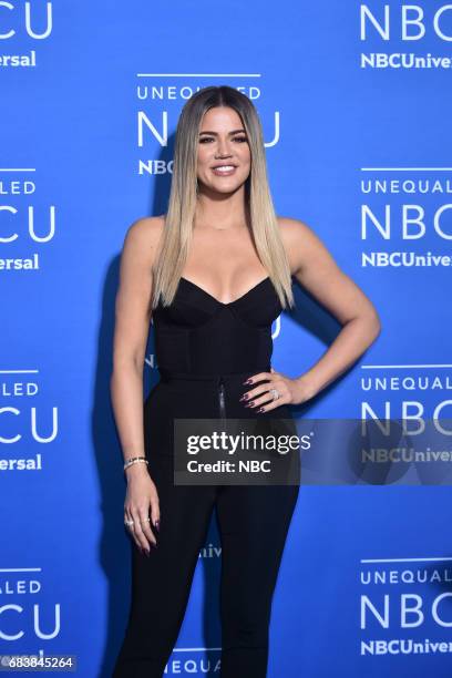 NBCUniversal Upfront in New York City on Monday, May 15, 2017 -- Red Carpet -- Pictured: Khloe Kardashian, "Keeping Up with the Kardashians" on E!...