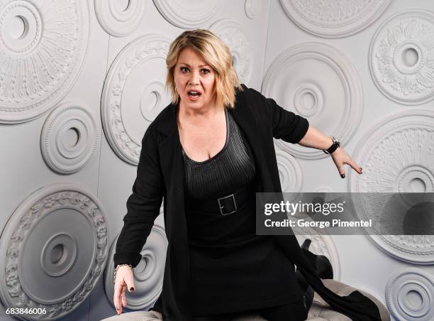 Jann Arden poses in the E-Talk Portrait Studio at the 2017 Canadian Screen Awards at the Sony Centre For Performing Arts on March 12, 2017 in...