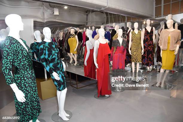 General view at the House of Fraser AW17 Press Show at The Vinyl Factory on May 16, 2017 in London, England.