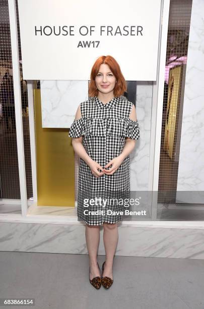 Alice Levine attends the House of Fraser AW17 Press Show at The Vinyl Factory on May 16, 2017 in London, England.