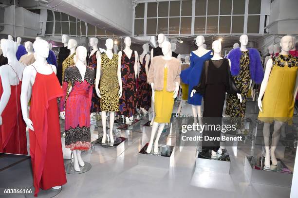 General view at the House of Fraser AW17 Press Show at The Vinyl Factory on May 16, 2017 in London, England.