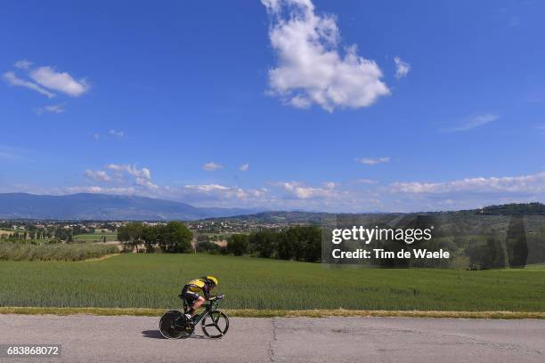 100th Tour of Italy 2017 / Stage 10 Steven KRUIJSWIJK / Landscape / Foligno - Montefalco 451m / Giro / Individual Time Trial / ITT /