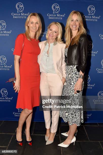 Lise Evans, Louise Camuto and Chris Mack attend the Child Mind Institute 2017 Spring Luncheon at 583 Park Avenue on May 16, 2017 in New York City.