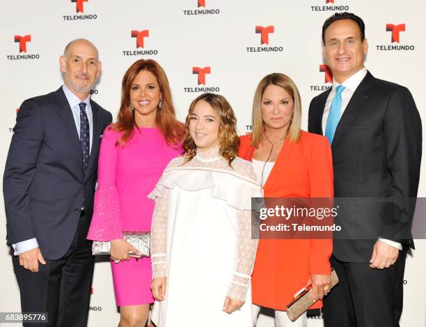 NBCUniversal Upfront in New York City on Monday, May 15, 2017 -- Executive Portraits -- Pictured: Luis Siberwasser, President, Telemundo Network and...