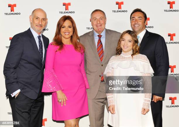 NBCUniversal Upfront in New York City on Monday, May 15, 2017 -- Executive Portraits -- Pictured: Luis Siberwasser, President, Telemundo Network and...