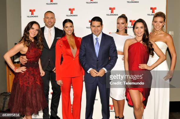 NBCUniversal Upfront in New York City on Monday, May 15, 2017 -- Executive Portraits -- Pictured: Kate Del Castillo, "La Reina Del Sur"; Rafael...