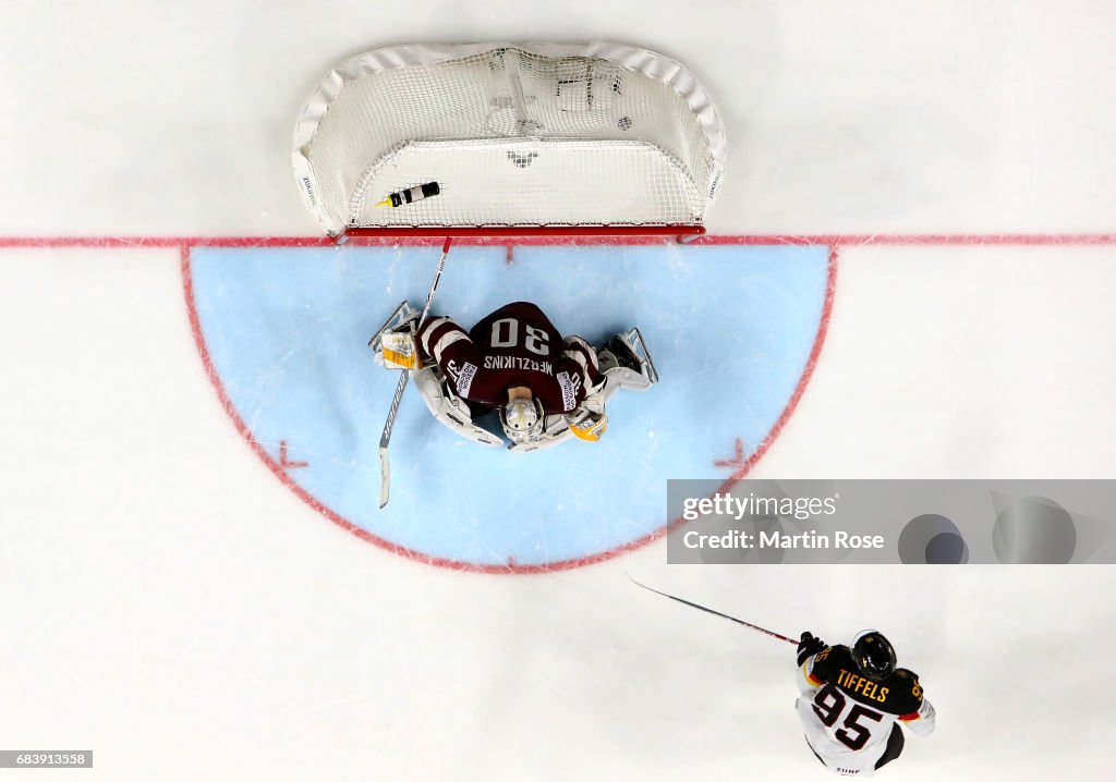 Germany v Latvia - 2017 IIHF Ice Hockey World Championship