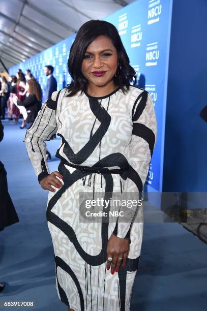 NBCUniversal Upfront in New York City on Monday, May 15, 2017 -- Red Carpet -- Pictured: Mindy Kaling "Champions" on NBC --