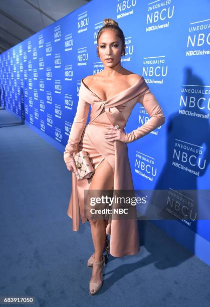 NBCUniversal Upfront in New York City on Monday, May 15, 2017 -- Red Carpet -- Pictured: Jennifer Lopez, "World of Dance" on NBC --