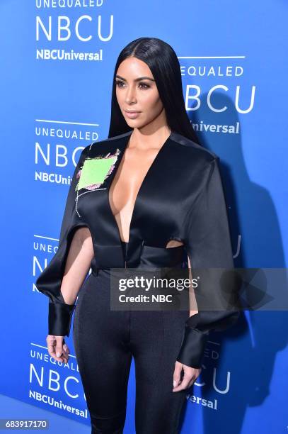 NBCUniversal Upfront in New York City on Monday, May 15, 2017 -- Red Carpet -- Pictured: Kim Kardashian, "Keeping Up with the Kardashians" on E!...